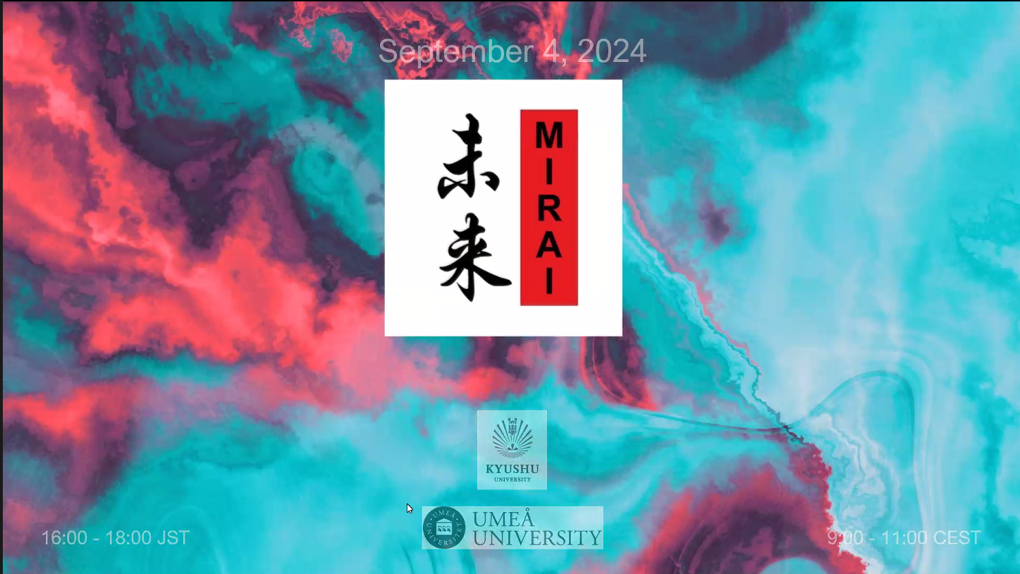 MIRAI 2024 kick-off